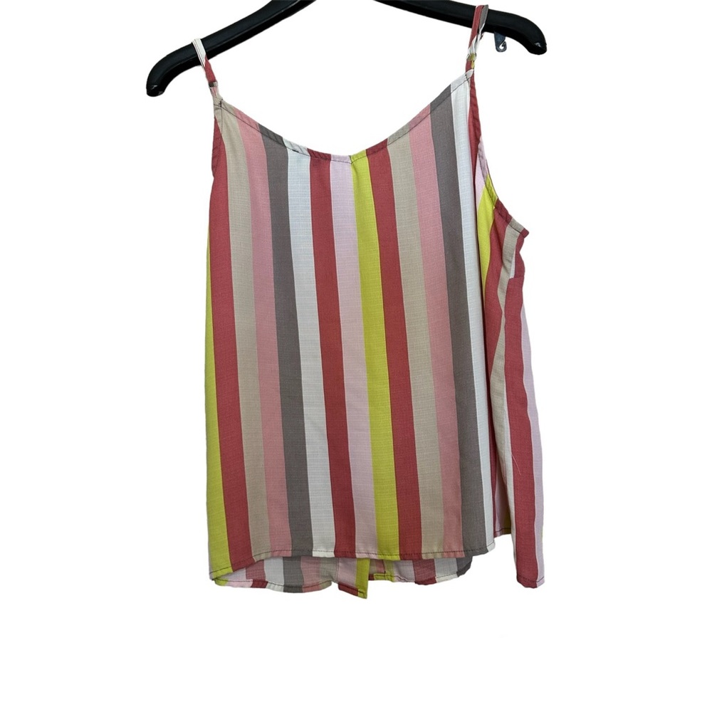 Lily White Stripes Summer XL Pastel Colorful - Picture 2 of 5